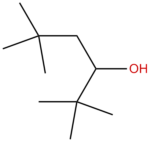 Image of 3-hexanol, 2,2,5,5-tetramethyl-