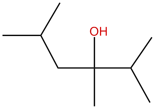 Image of 3-hexanol, 2,3,5-trimethyl-