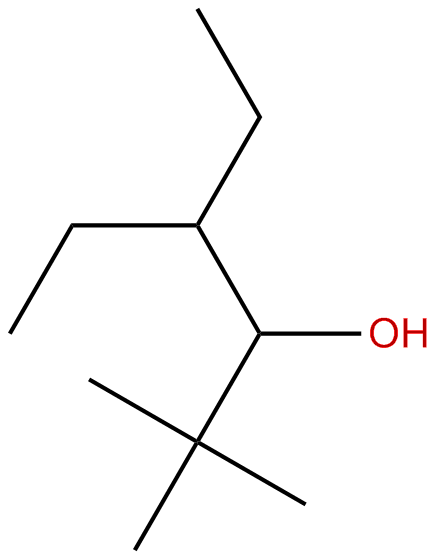Image of 3-hexanol, 4-ethyl-2,2-dimethyl-
