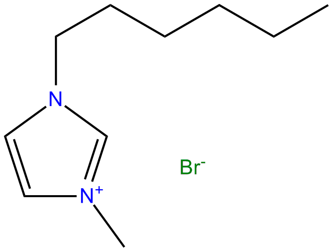 Image of 3-hexyl-1-methyl-1H-imidazolium bromide