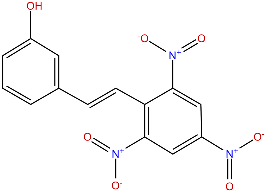 Image of 3-hydroxy-2',4',6'-trinitrostilbene