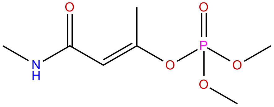 Image of 3-hydroxy-N-methyl-cis-crotonamide dimethyl phosphate