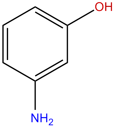 Image of 3-hydroxybenzenamine