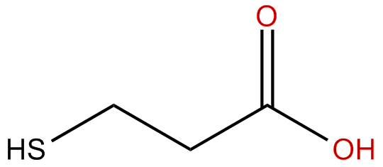 Image of 3-mercaptopropionic acid