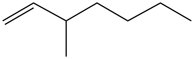 Image of 3-methyl-1-heptene