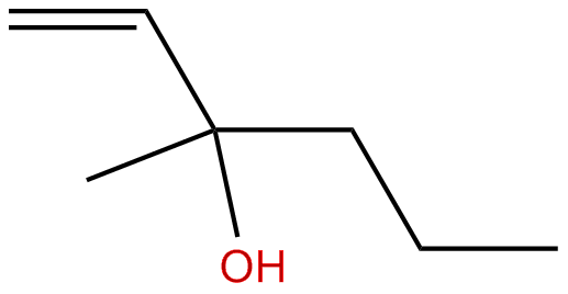 Image of 3-methyl-1-hexen-3-ol