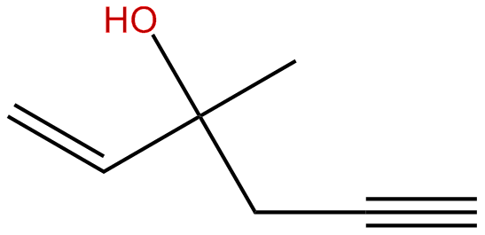 Image of 3-methyl-1-hexen-5-yn-3-ol