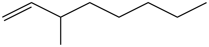 Image of 3-methyl-1-octene