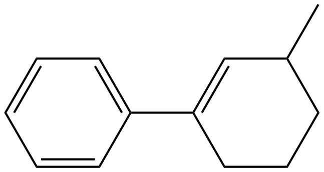 Image of 3-methyl-1-phenyl-1-cyclohexene