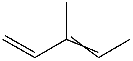 Image of 3-methyl-1,3-pentadiene