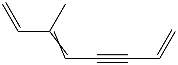 Image of 3-methyl-1,3,7-octatrien-5-yne