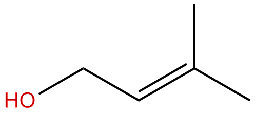 Image of 3-methyl-2-buten-1-ol
