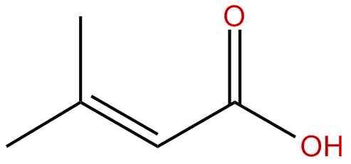 Image of 3-methyl-2-butenoic acid