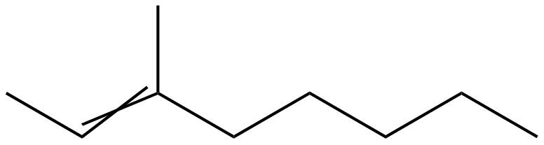 Image of 3-methyl-2-octene