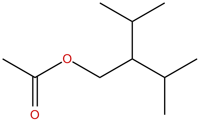 Image of 3-methyl-2-(1-methylethyl)butyl ethanoate