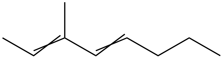 Image of 3-methyl-2,4-octadiene