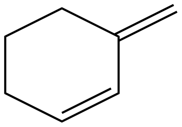 Image of 3-methylenecyclohexene