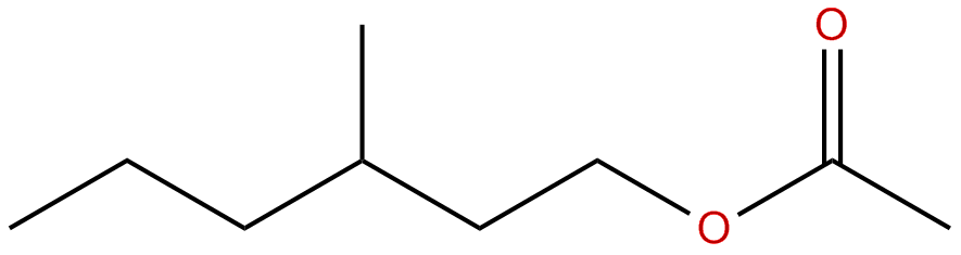 Image of 3-methylhexyl ethanoate