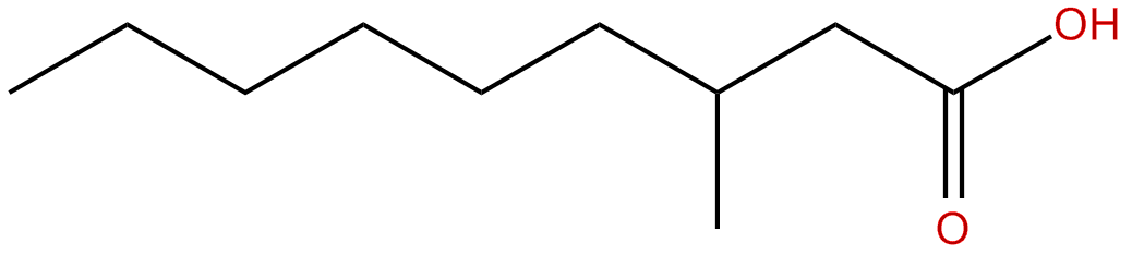 Image of 3-methylnonanoic acid