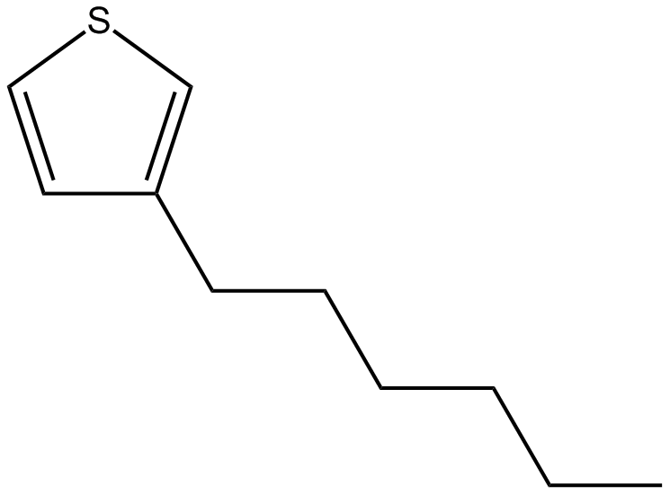 Image of 3-n-hexylthiophene