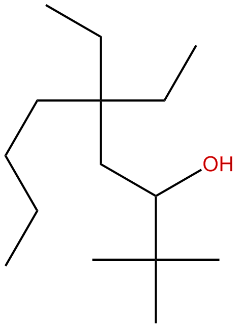 Image of 3-nonanol, 5,5-diethyl-2,2-dimethyl-