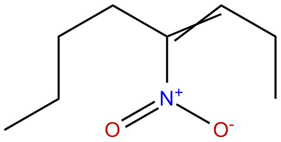 Image of 3-octene, 4-nitro-