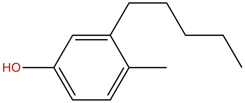 Image of 3-pentyl-p-cresol