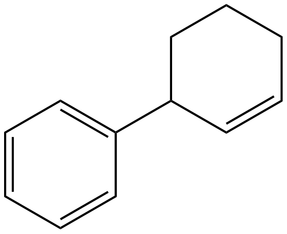 Image of 3-phenyl-1-cyclohexene