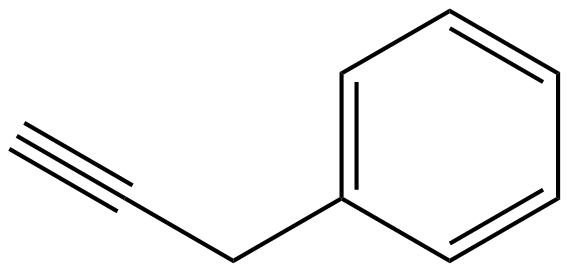 Image of 3-phenyl-1-propyne