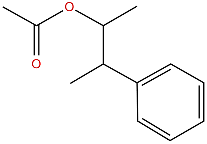 Image of 3-phenyl-2-butyl acetate