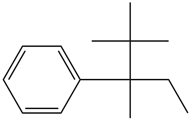 Image of 3-phenyl-2,2,3-trimethylpentane