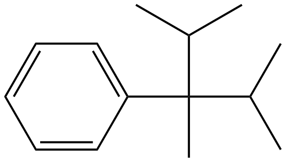 Image of 3-phenyl-2,3,4-trimethylpentane