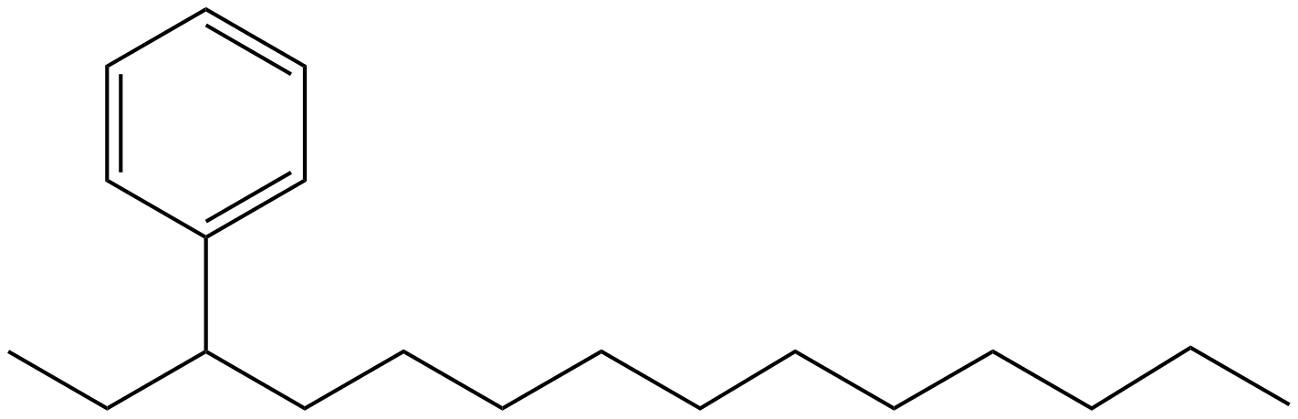 Image of 3-phenyltetradecane