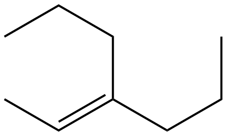 Image of 3-propyl-2-hexene