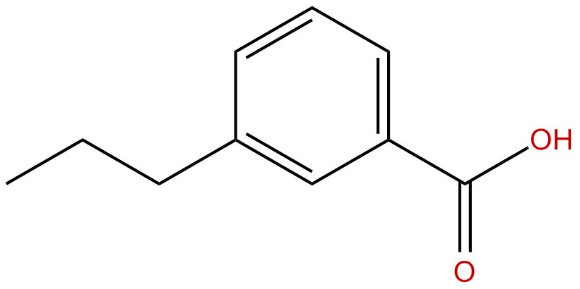 Image of 3-propylbenzoic acid