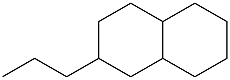 Image of 3-propylbicyclo[4.4.0]decane