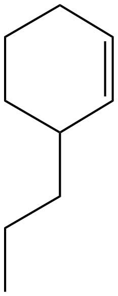 Image of 3-propylcyclohexene