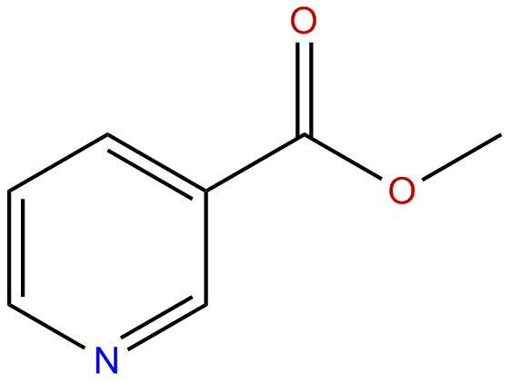 Image of 3-pyridinecarboxylic acid, methyl ester