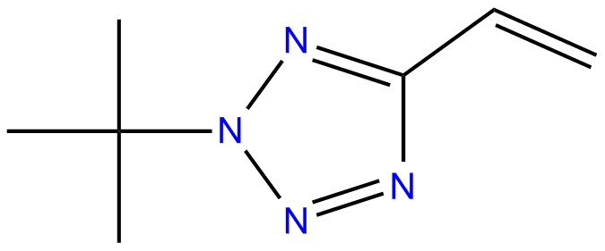 Image of 3-(1,1-dimethylethyl)-5-ethenyl)-2H-tetrazole