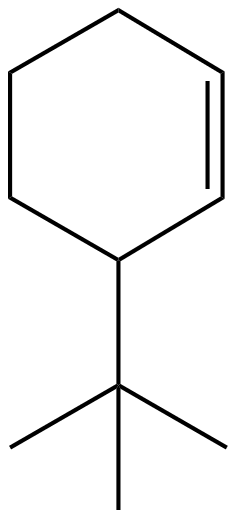 Image of 3-(1,1-dimethylethyl)cyclohexene