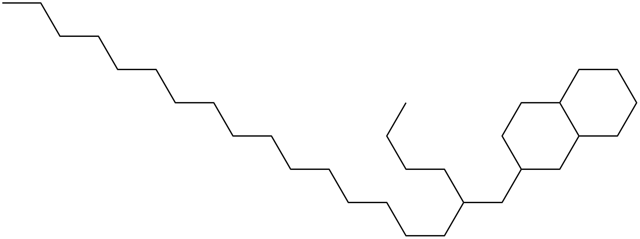 Image of 3-(2-butyloctadecyl)bicyclo[4.4.0]decane