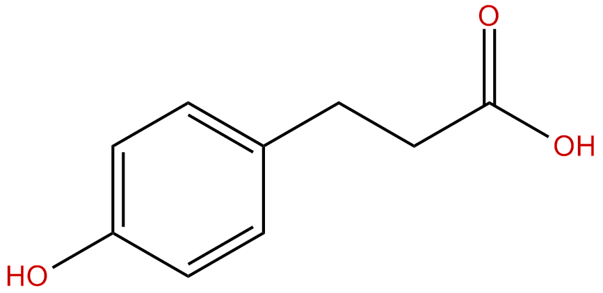 Image of 3-(4-hydroxyphenyl)propanoic acid