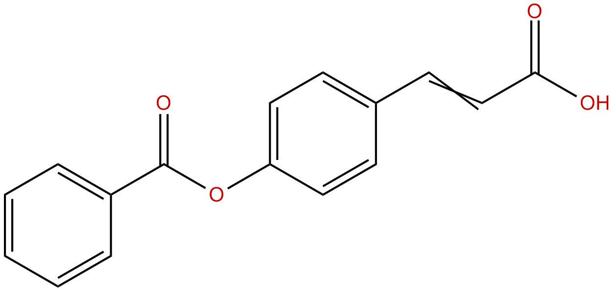 Image of 3-[4-(benzoyloxy)phenyl]-2-propenoic acid
