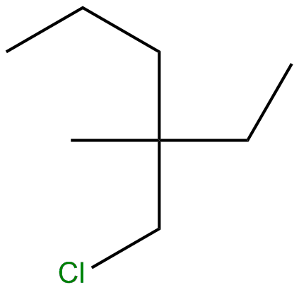 Image of 3-(chloromethyl)-3-methylhexane