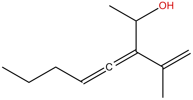 Image of 3-(methylethenyl)-3,4-octadien-2-ol