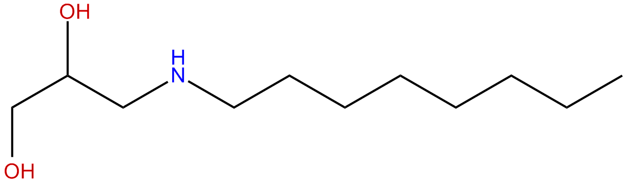 Image of 3-(octylamino)-1,2-propanediol