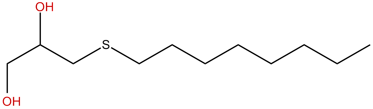 Image of 3-(octylthio)-1,2-propanediol