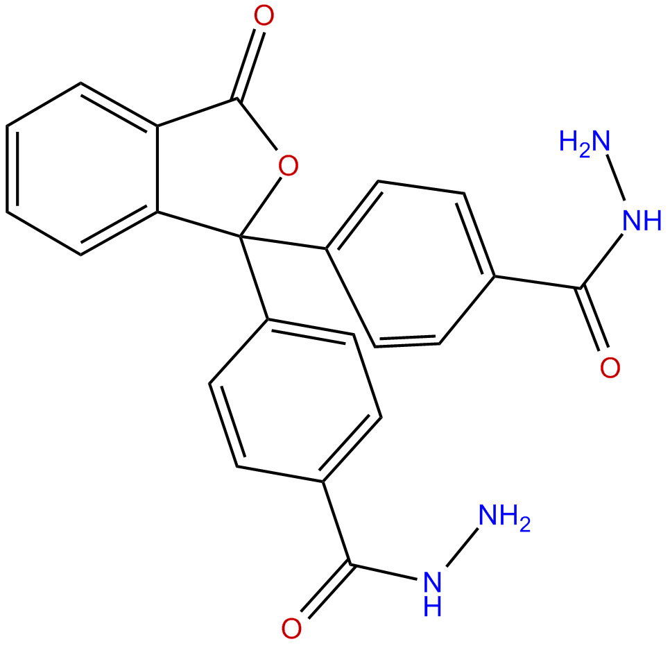 Image of 3,3-bis(4-carboxyphenyl)phthalide dihydrazide