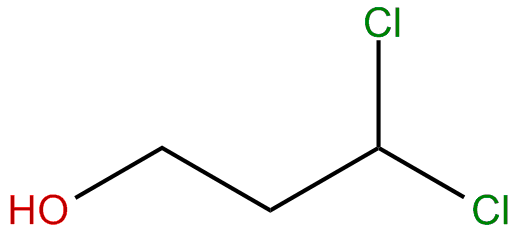Image of 3,3-dichloro-1-propanol