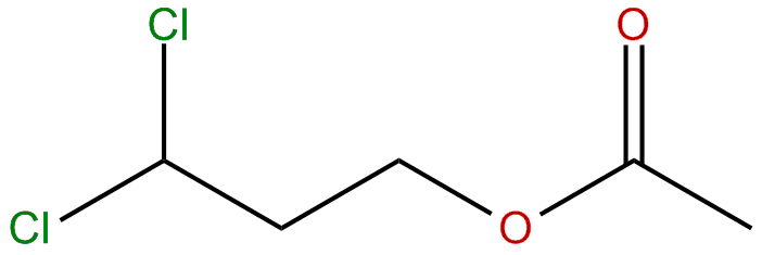 Image of 3,3-dichloropropyl ethanoate